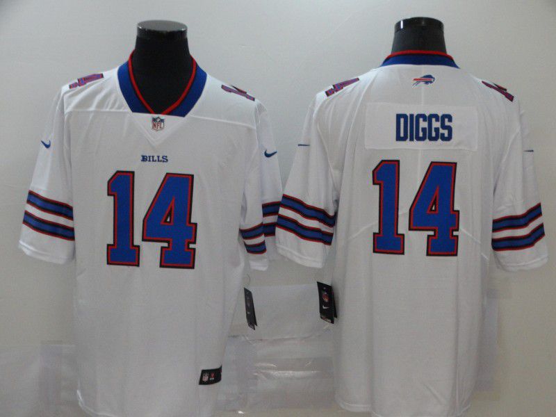 Men Buffalo Bills 14 Diggs white Nike Vapor Untouchable Limited Player NFL Jerseys
